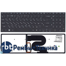 Клавиатура для ноутбука Acer 8951, 5951 черная с подсветкой