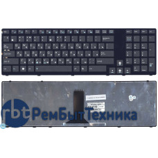 Клавиатура для ноутбука Asus K95 черная с рамкой