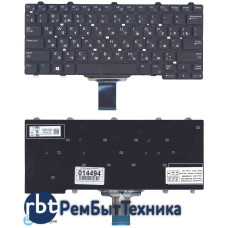 Клавиатура для ноутбука Dell E5250 E7250 черная без подсветки
