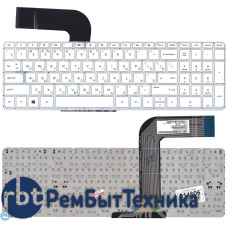Клавиатура для ноутбука HP Pavilion 15-P 17-F белая Клавиатура для ноутбука HP Pavilion 15-P 17-F белая