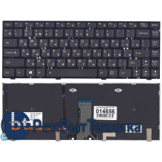 Клавиатура для ноутбука Lenovo IdeaPad Y400 Y410P Y430P черная с подсветкой