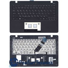 Клавиатура для ноутбука Asus X200 черная топ-панель