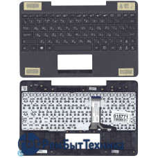 Клавиатура для ноутбука Asus Transformer Book T100TA черная топ-панель