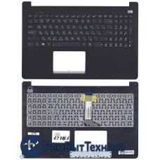 Клавиатура для ноутбука Asus X502 топ-панель черная