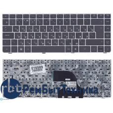 Клавиатура для ноутбука HP ProBook 4330S 4331S черная c серой рамкой