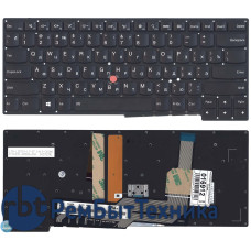 Клавиатура для ноутбука Lenovo ThinkPad S431 S3-S431 S440 S3-S440 черная с подсветкой