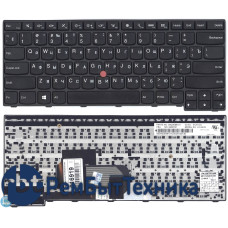 Клавиатура для ноутбука Lenovo ThinkPad E450 E455 E450C черная