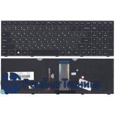 Клавиатура для ноутбука Lenovo IdeaPad G50-70 Z50-70 черная с подсветкой