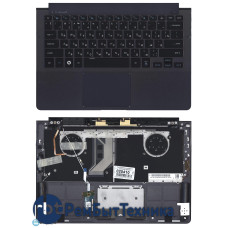 Клавиатура для ноутбука Samsung NP900X3C топ-панель с подсветкой
