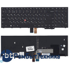 Клавиатура для ноутбука Lenovo Thinkpad Edge E550 E550C E555 E560 E565 черная с подсветкой