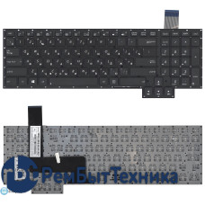 Клавиатура для ноутбука Asus G750 G750JX G750JW черная без рамки