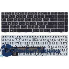 Клавиатура для ноутбука HP Probook 4535S 4530S 4730S черная c серой рамкой