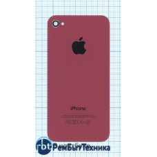 Задняя крышка для iPhone 4/4s (OEM) розовая