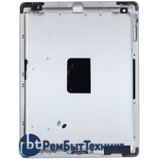 Задняя крышка для Apple iPad 4 A1458 серебристая Задняя крышка для Apple iPad 4 A1458 серебристая
