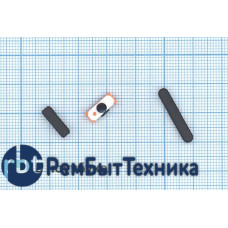 Комплект боковых кнопок для Apple IPad 2 черный
