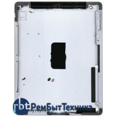 Задняя крышка для Apple iPad 2 A1396 A1397 серебристая