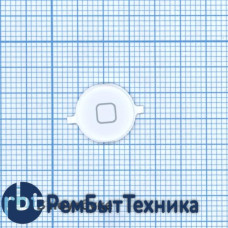 Кнопка HOME для Apple iPhone 4S белая