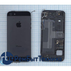 Задняя крышка (корпус) для Apple IPhone 5  черная