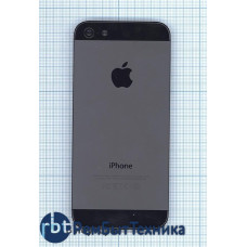 Задняя крышка (корпус) для Apple Iphone 5 Space gray Задняя крышка (корпус) для Apple Iphone 5 Space gray