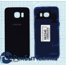 Задняя крышка Samsung G920F Galaxy S6  черная