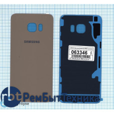 Задняя крышка Samsung G928 Galaxy S6 Edge Plus золотая