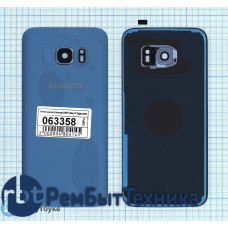 Задняя крышка Samsung G935F Galaxy S7 Edge синяя