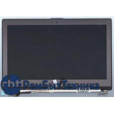 Матрица, экран, дисплей (крышка) для Asus ZENBOOK UX32A серая в сборе