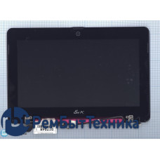 Крышка в сборе для ноутбука Asus EEE PC 1008 розовая