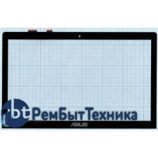 Сенсорное стекло (тачскрин) ASUS VivoBook S500 черное Сенсорное стекло (тачскрин) ASUS VivoBook S500 черное