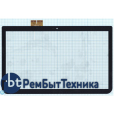 Сенсорное стекло (тачскрин) Toshiba C50T C55T C55DT черное 15.6 "