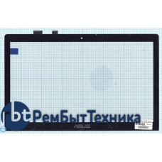 Сенсорное стекло (тачскрин) Asus TP500 черное