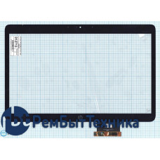 Сенсорное стекло (тачскрин) HP EliteBook Folio 1040 черное
