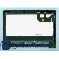 Модуль (Матрица, экран, дисплей+тачскрин) Asus Transformer Book Flip TP300 с рамкой черный