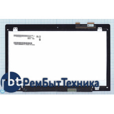 Модуль (Матрица, экран, дисплей B140XW03 V.0 +тачскрин TCP14F21) Asus S400 черный