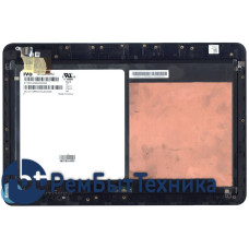 Модуль (Матрица, экран, дисплей+тачскрин) Asus Transformer Book T300FA черный с рамкой