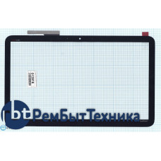 Сенсорное стекло (тачскрин) HP Envy TouchSmart 15-J черный