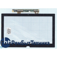 Сенсорное стекло (тачскрин) Sony VAIO Duo 13 SVD1321 черный