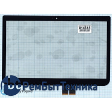 Сенсорное стекло (тачскрин) Toshiba Satellite E45T-A U40T-A черный