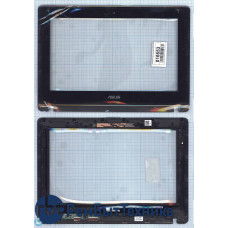 Сенсорное стекло (тачскрин) Asus X102BA черное с рамкой