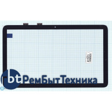 Сенсорное стекло (тачскрин) HP Pavilion 15-ab200 черное