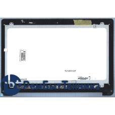 Модуль (Матрица, экран, дисплей + тачскрин) Asus TP500 FHD 40pin черный с рамкой
