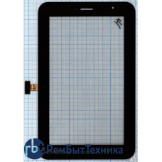 Сенсорное стекло (touchscreen) Samsung P6200 черное Сенсорное стекло (touchscreen) Samsung P6200 черное