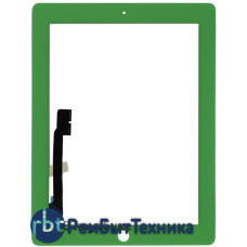 Сенсорное стекло (touchscreen) для Ipad 3 зеленое Сенсорное стекло (touchscreen) для Ipad 3 зеленое
