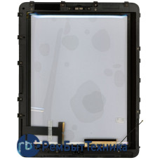 Сенсорное стекло для Ipad 1 черное + рамка 3G Сенсорное стекло для Ipad 1 черное + рамка 3G