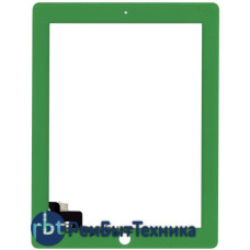 Сенсорное стекло (touchscreen) для Ipad 2 зеленое