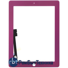 Сенсорное стекло (touchscreen) для Ipad 3 фиолетовый