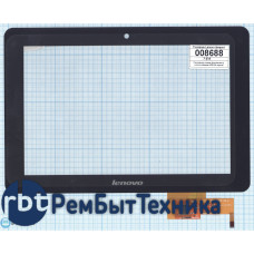 Сенсорное стекло (touchscreen) Lenovo Ideapad V2010A черное