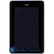 Модуль (Матрица, экран, дисплей EJ070NA-01F + тачскрин) Acer Iconia Tab B1-A71 с рамкой