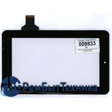 Сенсорное стекло (тачскрин) Texet TM-7024 черный Сенсорное стекло (тачскрин) Texet TM-7024 черный