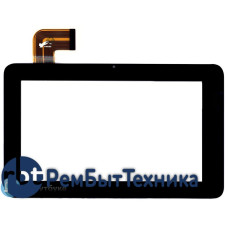 Сенсорное стекло (тачскрин) Texet TM-7026 черный Сенсорное стекло (тачскрин) Texet TM-7026 черный